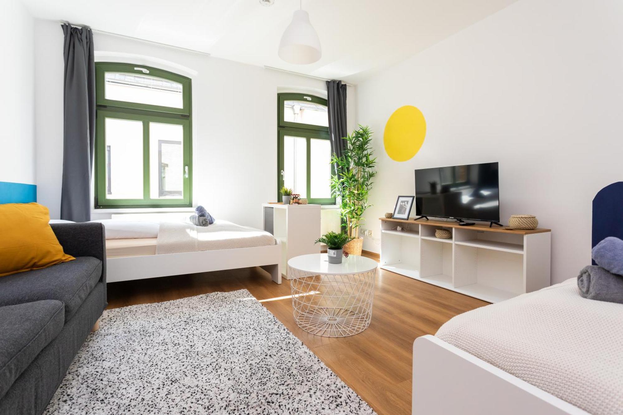 Fullhouse - Halle - R6 Apartments - Smarttv - Nespresso Esterno foto